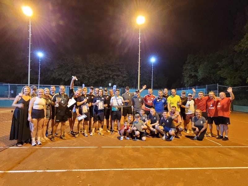 Tennis-Ortsturnier 2023 und Eröffnung des neuen Vereinsheims
