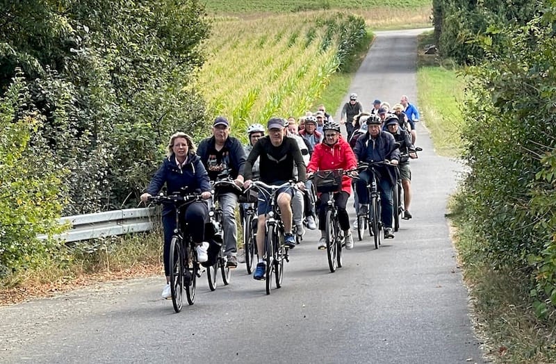 Haverter Schützen auf jährlicher Radtour