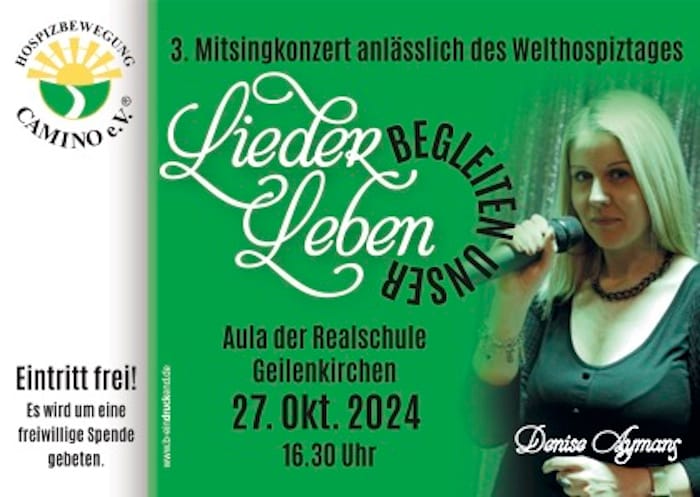 3. Mitsingkonzert anlässlich des Welthospiztages