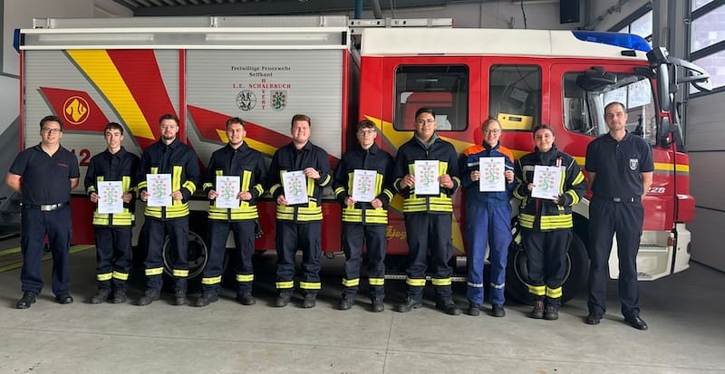 Neue Sprechfunker für die Feuerwehr Selfkant