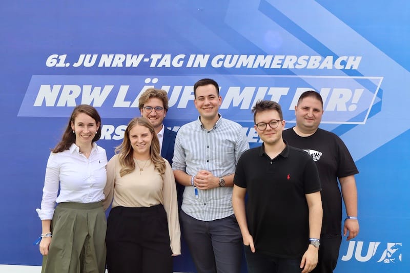 Junge Union Heinsberg feiert große Erfolge beim 61. NRW-Tag in Gummersbach