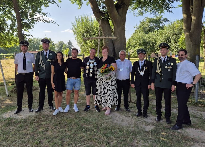 Erfolgreicher Vogelschuss in Kreuzrath