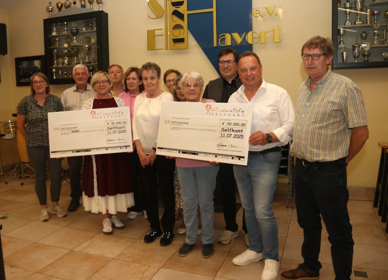 Kinderhilfe spendet 100.000€