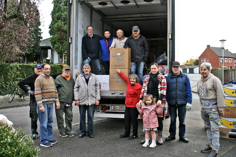 Hilfe für die Armen in Rumänien
