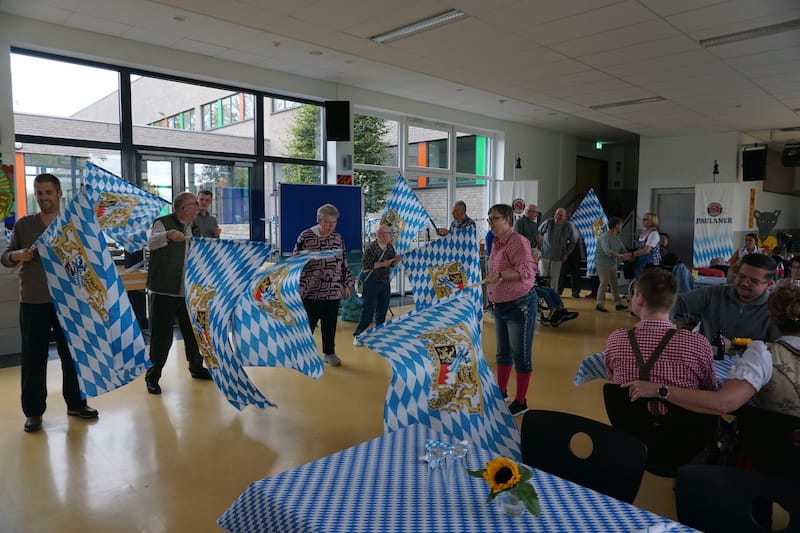 Zünftiges Oktoberfest des Fördervereins