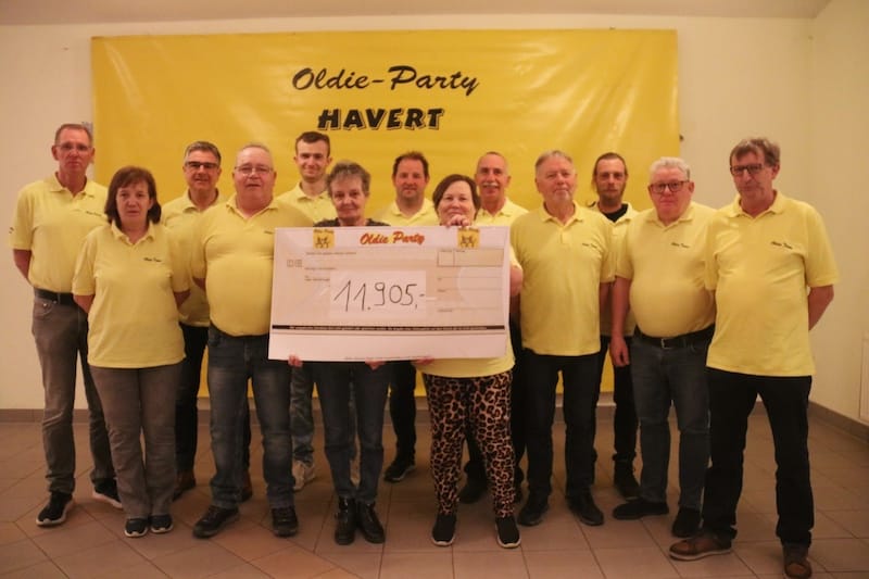 Oldie-Party mit Spende von 11.905 €