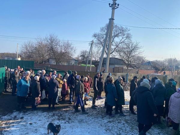 Bitte helfen Sie weiter den Menschen in der Ukraine mit Lebensnotwendigem