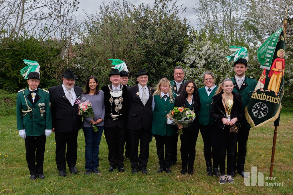 Schalbruchs Schützenkönig kommt aus den USA