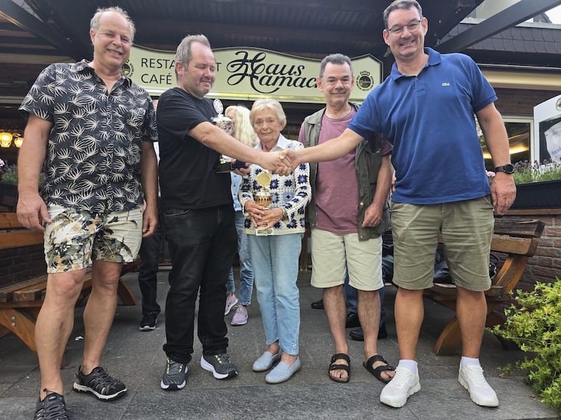 Michael Nelissen und Brigitte Krah mit den besten Karten