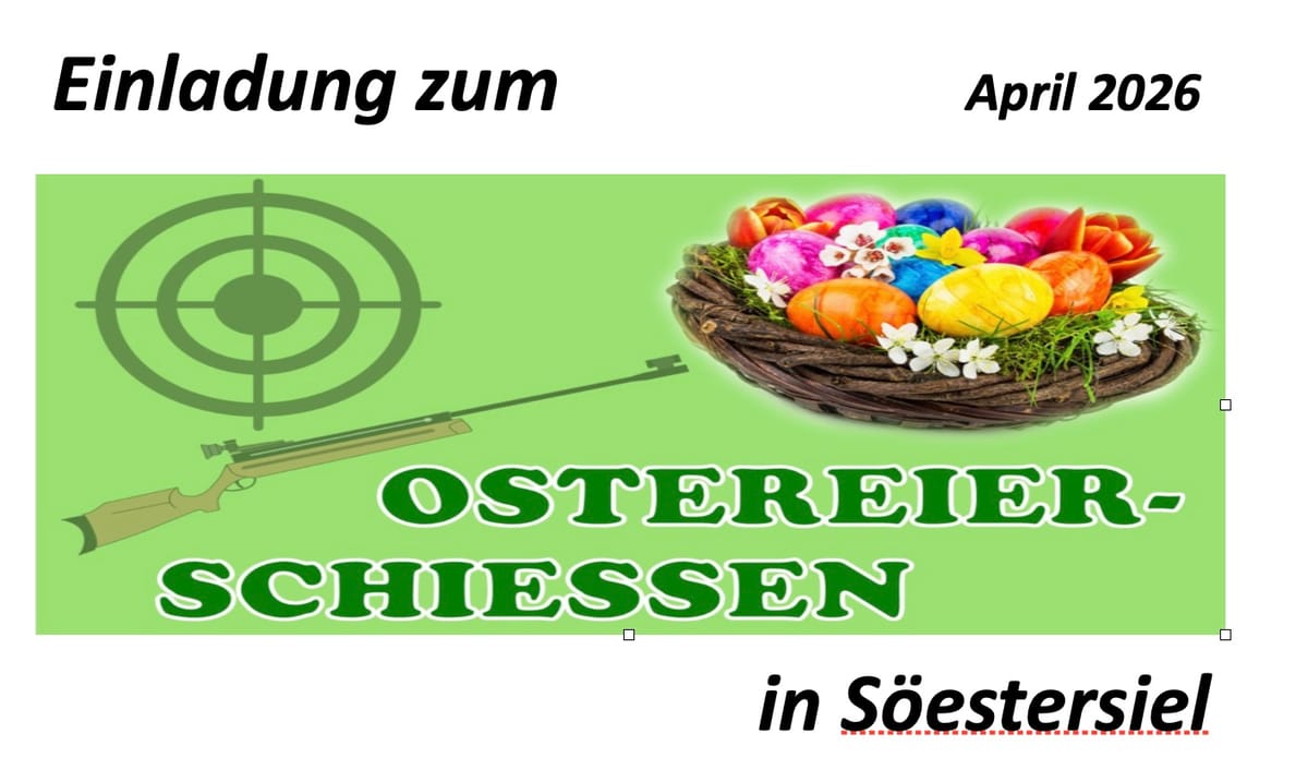 Ostereierschiessen der St. Hubertus Schützenbruderschaft