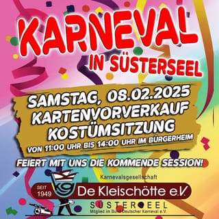 Kostümsitzung KG de Kleischötte