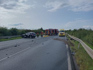 Schwerer Verkehrsunfall auf der B56n