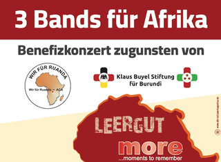 Drei Bands „rocken“ für Burundi und Ruanda