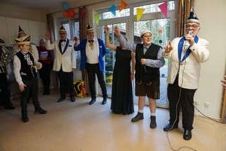 KG De Witsemänn besucht Wohnstätte