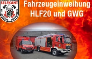 Fahrzeugeinweihung in Süsterseel