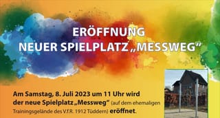 Eröffnung Neuer Spielplatz "Messweg"