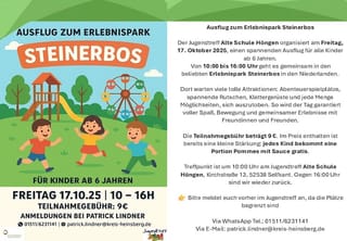 Buntes Herbstferienprogramm im Jugendtreff „Alte Schule“ Höngen