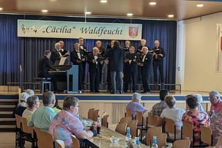 Pfarrcäcilienchor Höngen on Tour in Waldfeucht