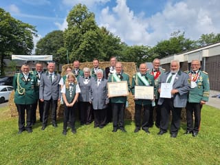 Viele Ehrungen im Rahmen der Schalbrucher Kirmes