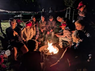 Spaß und Spiel der Naturschutzjugend