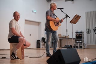 Heinz Quix und Partner sangen mit »Dat plaate Land« das schönste Heimatlied im Selfkant