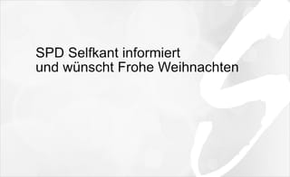 Pressemitteilung der SPD-Fraktion zur Gemeinderatssitzung am 13.12.2022