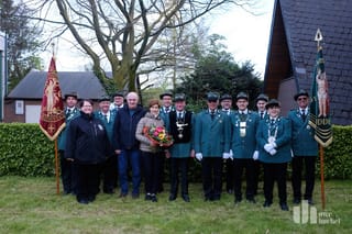 Theo Baumanns holte in Tüddern den Vogel von der Stange