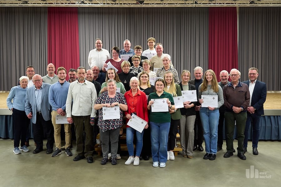 Generalversammlung der St. Sebastianus Schützenbruderschaft Tüddern e.V.