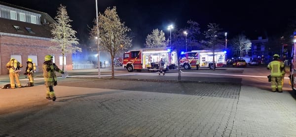 Brand in Tiefgarage
