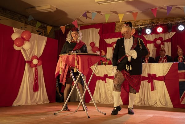 Kappensitzung in Höngen - Bertha Willms war mit der Kamera dabei