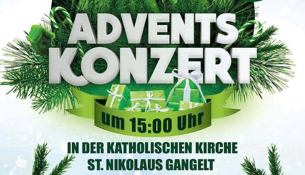 Adventskonzert und Weihnachtsgruß des Musikvereins St. Hubertus Gangelt