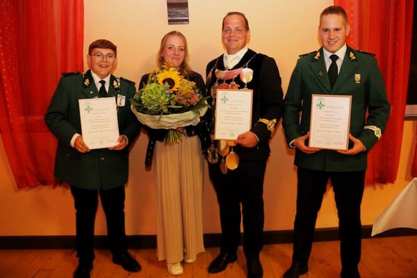 Schützendekanat würdigt 50. Dekanatskönig und Diözesanschülerprinz