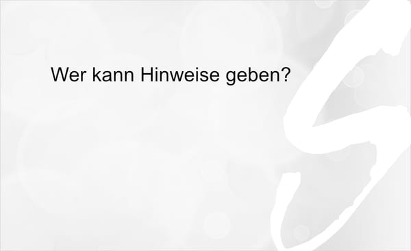Zusammenstoß mit Traktor/ Unfallbeteiligter und Zeugen gesucht