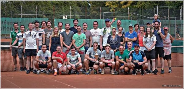 Tennis-Ortsturnier 2023 und Eröffnung des neuen Vereinsheims