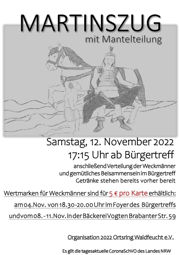 Sankt Martin reitet wieder!