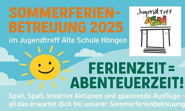 Abenteuerzeit in den Sommerferien – Jugendtreff „Alte Schule“ Höngen bietet spannendes Ferienprogramm