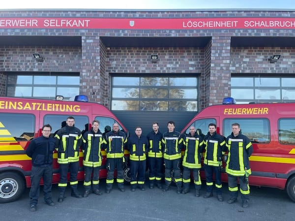Neue Sprechfunker für die Feuerwehr Selfkant