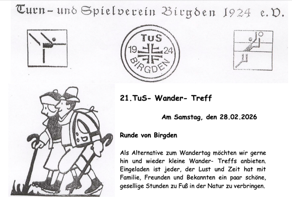 21.TuS- Wander- Treff