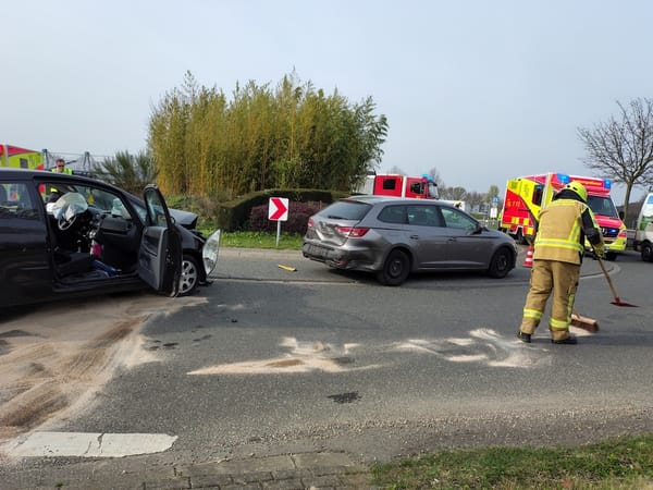 Vier Verletzte bei Verkehrsunfall in Gangelt