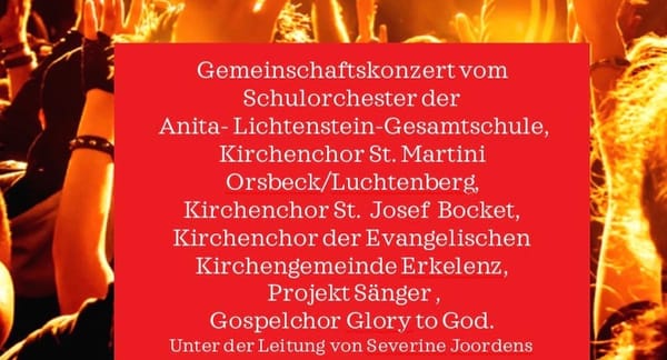 Kirchenkonzert Gloriamesse von Tore W. Aas