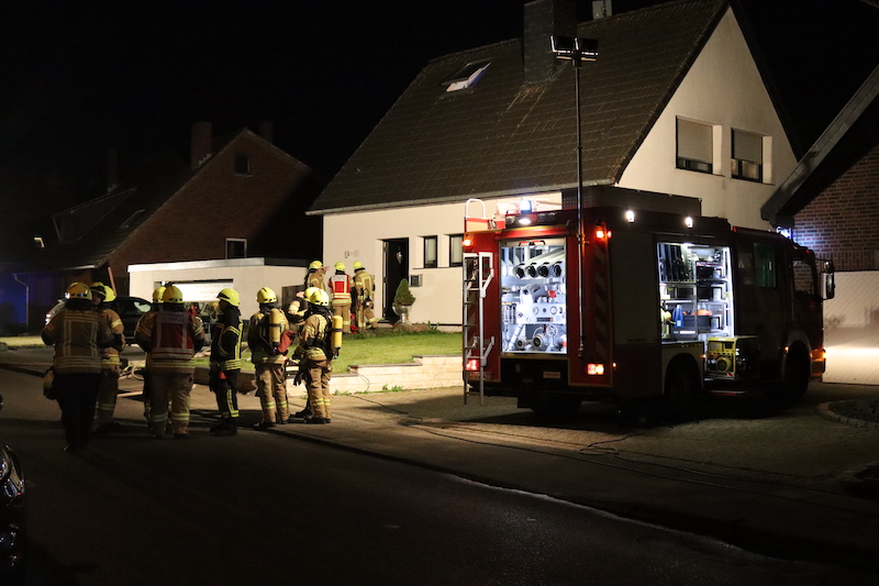 Kellerbrand in Einfamilienhaus