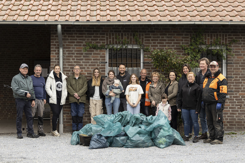 Müllsammelaktion in und um Millen