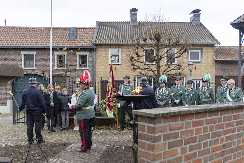 Volkstrauertag in Millen