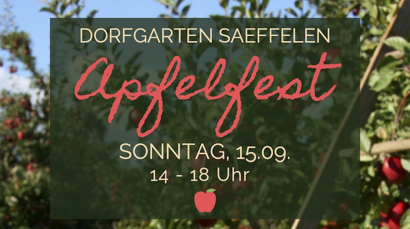 Apfelfest in Saeffelen