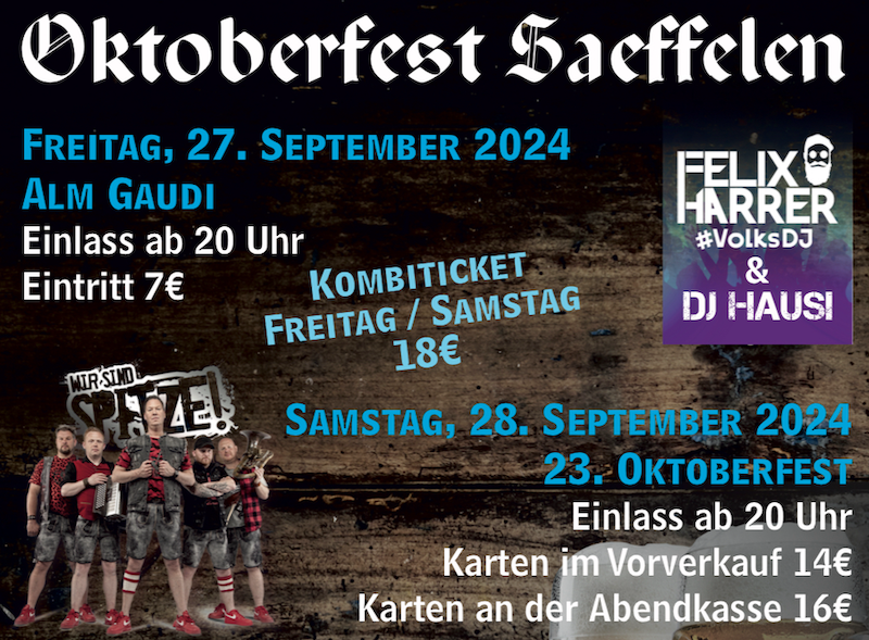 Saeffelener Oktoberfest