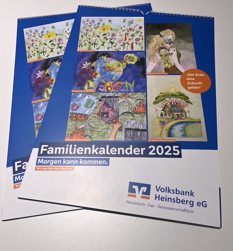Familienkalender 2025 erschienen
