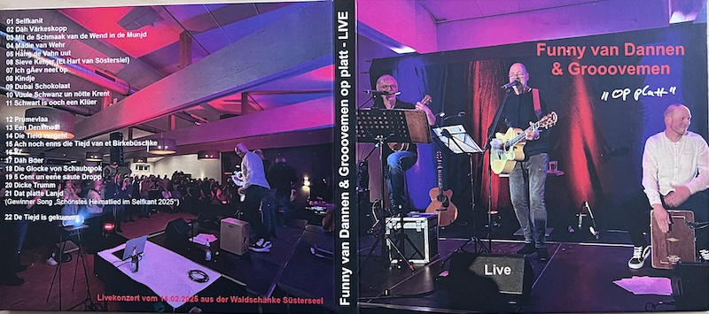 CD mit 22 Liedern „op Selfkanjt-Platt“