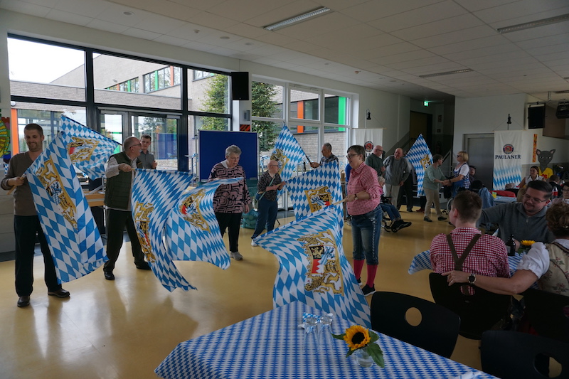 Zünftiges Oktoberfest des Fördervereins