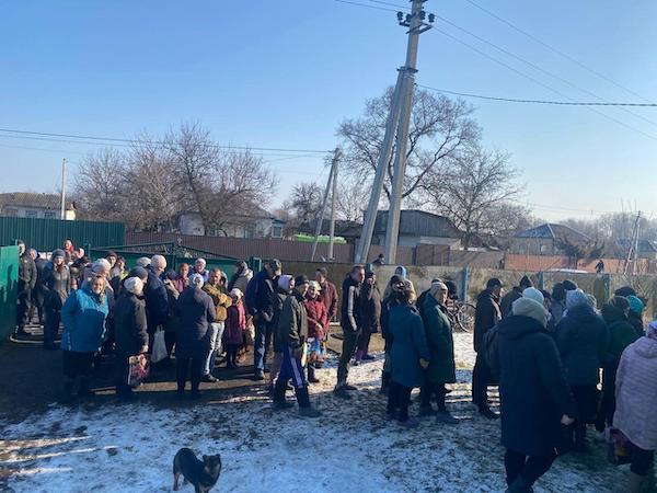 Bitte helfen Sie weiter den Menschen in der Ukraine mit Lebensnotwendigem