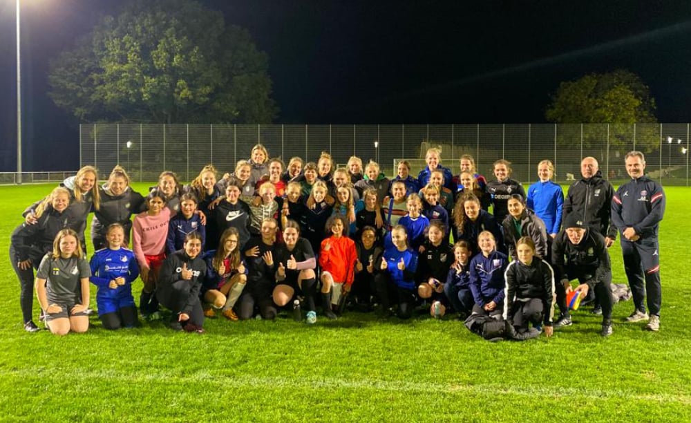 Fortuna Sittard DAMEN begeistern beim Training SC Selfkant